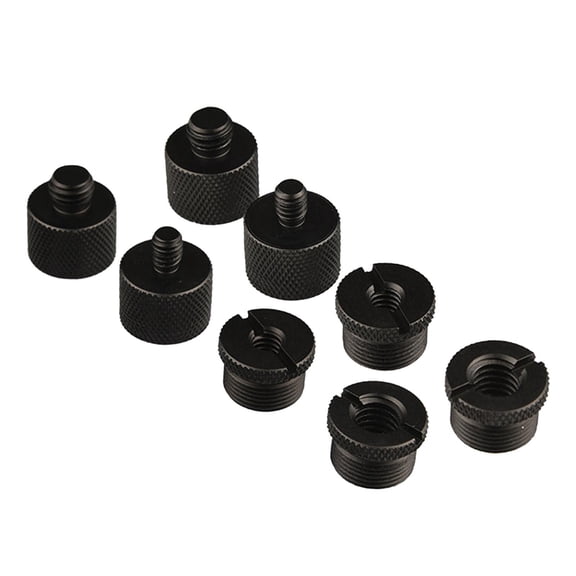 8Pcs Screw Adapter Thread Easy Installation and Removal Non Slip and