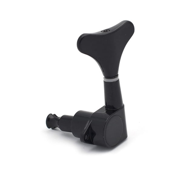 Tuning Peg Bass Tuners String Winder ABS Accesorios mejorados Conveniencia Clavijas profesionales Mano de obra fina Suministros de guitarra Accesorios para instrumentos musicales Negro Izquierda Greeniant OD028703-01