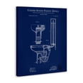 thumbnail image 4 of Stupell Industries Water Closet Blueprint Typography Painting Gallery Wrapped Canvas Art Print Wall Art, 24 x 30, 4 of 8