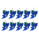 thumbnail image 4 of 10pcs Navidad flor decoración de Navidad árbol de árbol de Navidad árbol decoración fiesta flor, 4 of 8