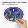 thumbnail image 5 of Fmbmuo Aesthetic Acrylic Puzzle Suncatcher Window Hanging Ornament Round Sun Catcher Acrylic Puzzles for Home Decor Housewarming Gift, 5 of 7