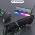 thumbnail image 1 of Estación de acoplamiento TITOUMI Steam Deck, juegos 4K 1000M Ethernet, puerto USB 2.0 tipo C, iluminación RGB, interruptor de 1 tecla para escritorio/TV, 1 of 8