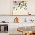 thumbnail image 6 of Eucalyptus Wall Art Painting on Canvas, Sage Green Botanical Leaf Pink Flower Farm Canvas Art Home Prints Wall Art Framed Modern Artwork for Living Room Bedroom Wall Decor 20x20in, 6 of 9