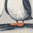 thumbnail image 4 of Yayeee Shower Curtain with Hooks 72"x72" Waterproof Fabric Bathroom Hanging Decor, Cute Puffin, 4 of 5