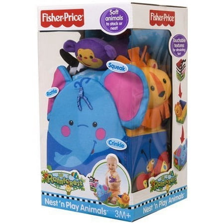Fisher-Price Rainforest Nest 'n Play Animals