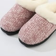 thumbnail image 5 of Pupeez Kid's Girl Memory Foam Comfort Plush Fleece Lined House Slipper - Crochet Rabbit Hair Clog - Warm and Cozy, 5 of 6