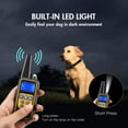 thumbnail image 5 of Dog Training Collar for Small Medium Large Dogs, Remote Dog Shock Collar, IP67 Waterproof, LCD Display, Electric Shock Collars with Beep/Vibration/Shock/Light Mode, 5 of 8