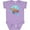 Lavender, variant on Inktastic Fort Lauderdale, Florida Swimming Sea Turtle with Bubbles Boys or Girls Baby Bodysuit