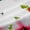 Green Orange Pink, variant on Castle Fairy Hummingbird Black Out Curtains,Purple Floral Curtains Pack of 2 (42x63 Each)