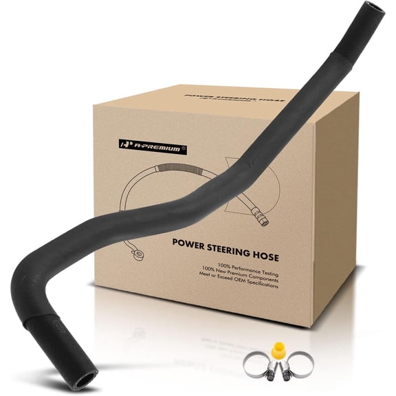A-Premium Power Steering Reservoir/Suction Line Hose Assembly Compatible with Toyota Highlander 2001 2002 2003 2004 2005 2006 2007, 3.0L 3.3L, Reservoir To Pump