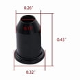 thumbnail image 2 of Virolas para cuerdas de guitarra LannuMet Black Iron 12 piezas, 2 of 2
