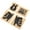 Black, variant on Buttons Protector Stickers Wireless Game Handle Grips Tape Professional for Controller Skin