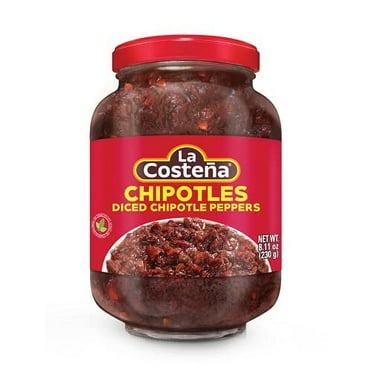 La CosteÃ±a Diced Chipotle Peppers, 8.11 Ounce Jar (Pack of 3)