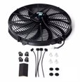 thumbnail image 2 of Confote 16 inch Electric Radiator Fan High 3000 + CFM Thermostat Wiring Switch Relay Kit Black, 2 of 7