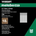 thumbnail image 2 of Uñas Hitachi Power Tools Metabo HPT 18 Ga. X 5/8 pulgadas L 5000 unidades, 2 of 2