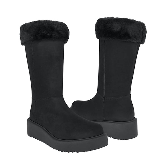 BOTAS STYLO MUJER 19661 SUEDE NEGRO