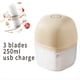 thumbnail image 2 of Mini Picadora de Alimentos Eléctrica: Picadora Recargable por USB, Machacador de , Cortador de Verduras: Regalo de Utensilios de Cocina, 2 of 5