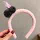 thumbnail image 1 of Bonito aro para el pelo de chica conejito, bonito aro para el pelo de niña, aro para el pelo con cola de caballo rizada peluda para niños Wmkox8yi sjalhkljlk3442, 1 of 2