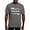 Gray, variant on - Proud Army Dad White T Shirt - Mens Comfort Colors Shirt