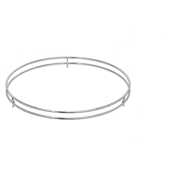 Rev-A-Shelf 5Lsf028 5Lsf 28" Diameter Full Circle Fence Rail For Lazy Susans - Chrome