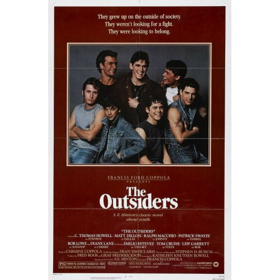 Outsiders The Movie Poster 16x24 Unframed, Age: Adults Best Posters