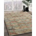 thumbnail image 2 of Ahgly Company Indoor Rectangle Abstract Dark Gold Brown Abstract Area Rugs, 7' x 10', 2 of 6