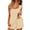 B-Yellow, variant on UVN Summer Pajamas for Women 2 Piece Ruffle Tank Tops and Short Pants Sleepwear Lounge Pajama Sets