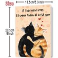 thumbnail image 3 of Tarjeta de aniversario y San Valentín con gato Missonemi 13,5 x 20,5 cm, 3 of 6