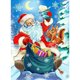 thumbnail image 1 of Pintura de diamante (DB2336) Regalo cuadrado de Papá Noel 5D DIY Cuadros de pared Mosaico 30x40cm Hugtrwg Para estrenar, 1 of 1