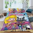 thumbnail image 2 of Sabrina: La Serie Animada Conjunto de sábanas temático, trío de piezas, cómodo y amigable con la piel, diseño único, regalo de decoración para el hogar para familiares, amigos y fans,135cm *200cm, 2 of 6