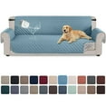 thumbnail image 1 of JUNWELL 100% Waterproof Sofa Cover Non Slip Couch Cover Machine Washable Slipcover Leakproof Furniture Protector for Dogs Kids Pets  Dark Gray  Sofa, 1 of 8