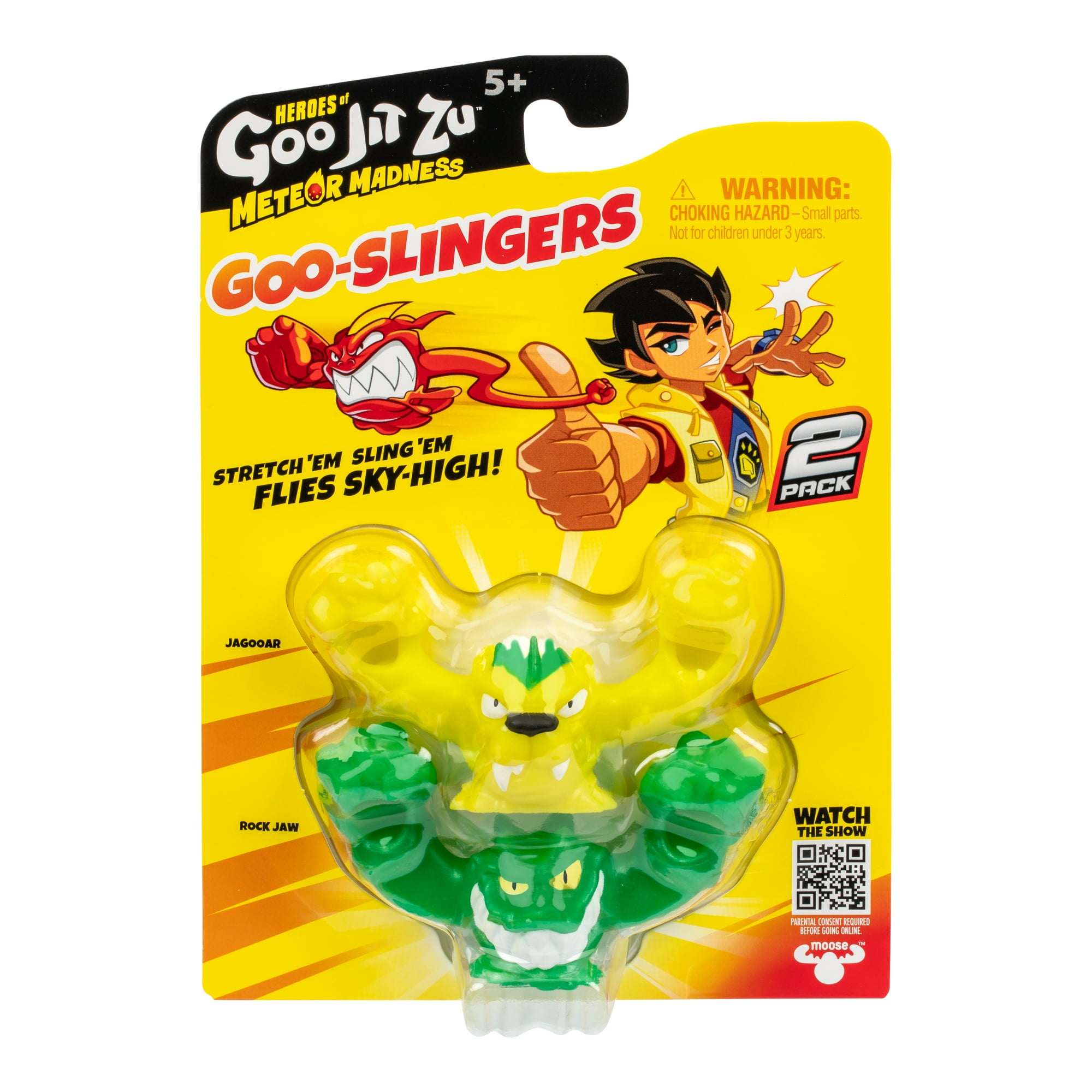 Heroes Of Goo Jit Zu Meteor Madness Goo Slingers 2 Pack, HOGJZ