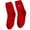 Red, variant on Christmas Embroidery Thermal Socks Middle Calf Length Cold Weather Protections Couple Matching Outdoor Activity