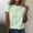 Green, variant on NMMUED Womens Tops Casual Summer T Shirts Striped Shirts for Women Short Sleeve Crew Neck Basic Tees Loose Fit Blouses Trendy Everyday Wear Work Office Outfits Blue L