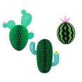 thumbnail image 2 of Injueey 3x decoraciones de fiesta de cactus verdes | Decoración Decoraciones de verano Decoraciones | Centros de de cactus Kits de decoración para fiestas, 2 of 2