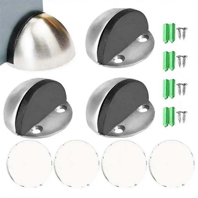 Floor Door Stoppers Stainless Steel Floor Door Stopper 4X Floor Door