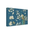 thumbnail image 2 of Daphne Brissonnet 'Ornate Peacock II Blue' Canvas Art, 2 of 3