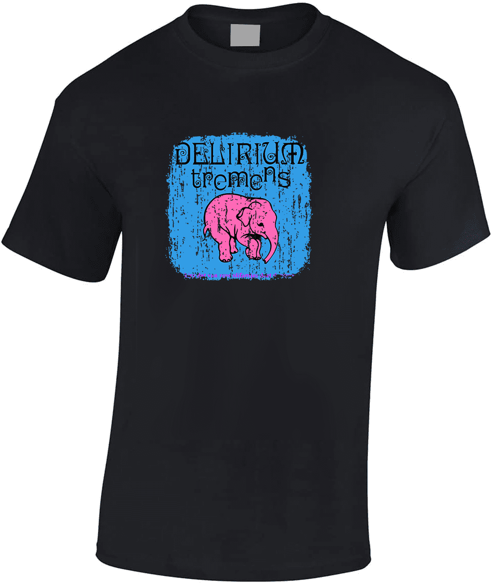 Delirium Tremens Belgian Beer Ale Lover Cool Worn Look T Shirt