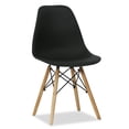 thumbnail image 1 of CASA FERRO Silla EAMES. Silla de diseño, cómoda y elegante! Para comedor o escritorio - Negra. CASA FERRO Silla Retro Industrial Eames, 1 of 5