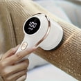 thumbnail image 2 of 1 Set Electric Fabric Shaver Lint Remover, USB Rechargeable Sweater Shaver with LED Display, Portable Pilling & Hairball Trimmer for Clothes, Bedding, Furniture, Carpet, Sofa, Cleaning Gadgets, 2 of 11