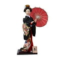 thumbnail image 3 of Muñecas Geisha japonesas étnicas, muñecas Vintage folclóricas de 12 ", muñeca Geisha asiática, muñeca Oriental para decoración de mesa, regalo para ni Estilo A, 3 of 8