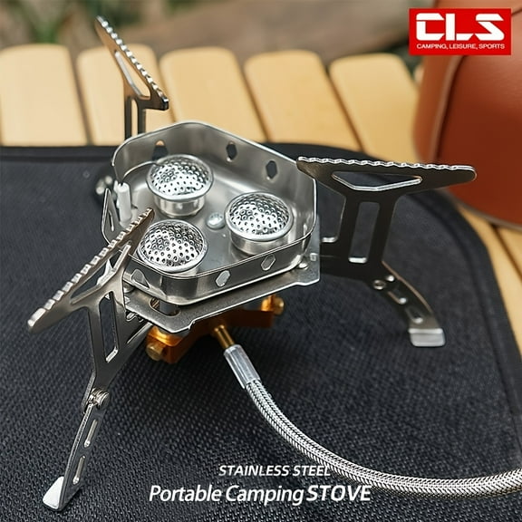 Camping Stove Big Fire Mini Burner, Camping Stove  4pcs Gift