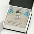thumbnail image 3 of To Mom Remembrance Message Mom No Worries Forever Necklace w Message Card, 3 of 20