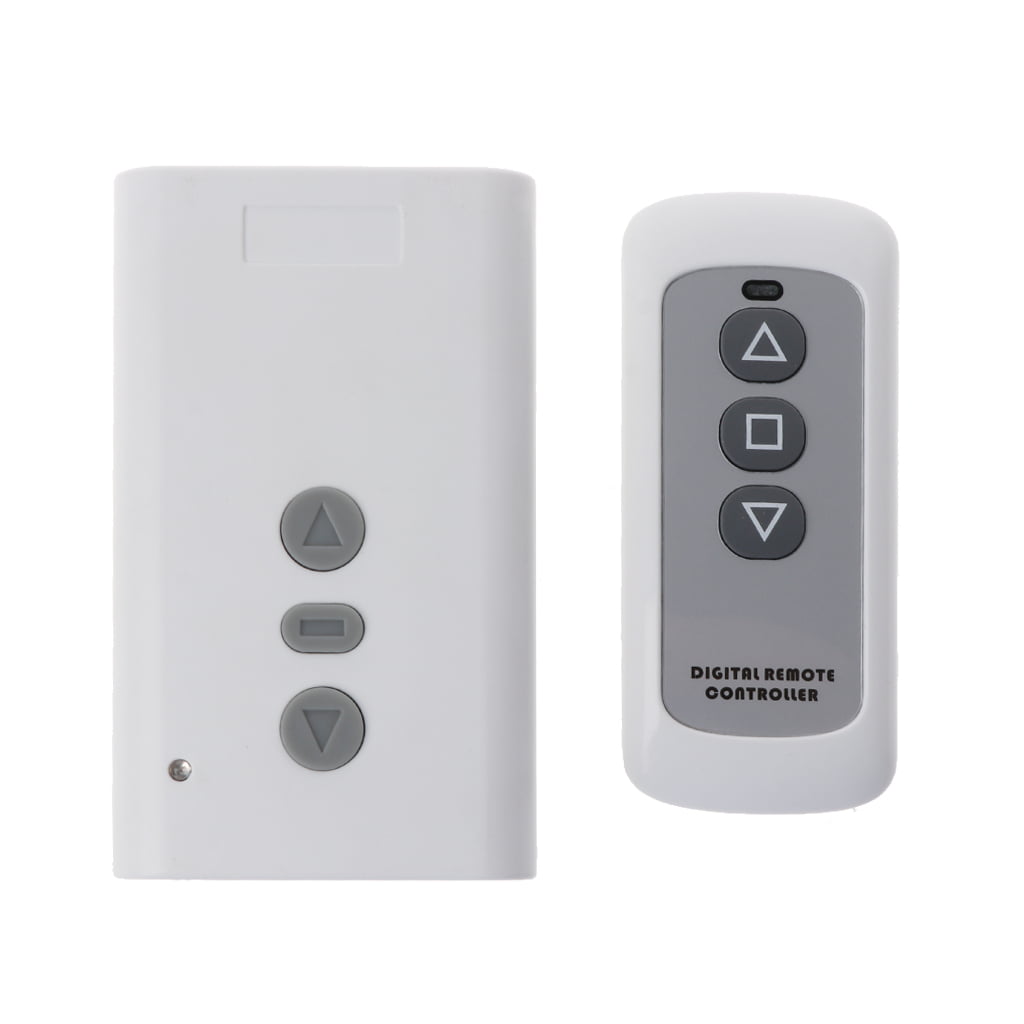 Receiver Set 2 CH Garage Door Remote Control Switch Relay Wireless Transmitter