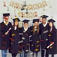 thumbnail image 4 of Clearance! Graduation Decorations 2025 Blue 1 Set of Graduation Congrats Grad Hanging Swirls Decorations High School College Graduation Decorations Class of 2025 Dec, 4 of 7