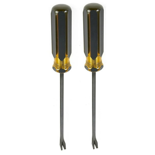 Lefu 2 Pcs Outil de Levage d'Agrafes, Extracteur de Clous, Poignée de 22cm pour Rénovation et Réparation Manuelle