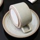 thumbnail image 4 of Juego de tazas de café de cerámica de 220 ml, taza para café con leche, taza de café de cerámica simple lavada a mano., 4 of 5