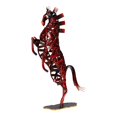 thumbnail image 2 of Vintage metal weaving horse metal craft animal arte escultura decoración artesanía estatua coleccionable 1 pieza abstracto para adorno para el B perfecl Caballo de tejer, 2 of 8