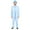 Blue, variant on Dumb and Dumber Tuxedo Costume for Adults with Jacket, Pants, Bowtie, Cumberbunn, and Hat, Unisex, Large