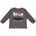 thumbnail image 3 of Inktastic I'm Just Here for the Sweets with Spun Sugar Candy Boys or Girls Long Sleeve Toddler T-Shirt, 3 of 5